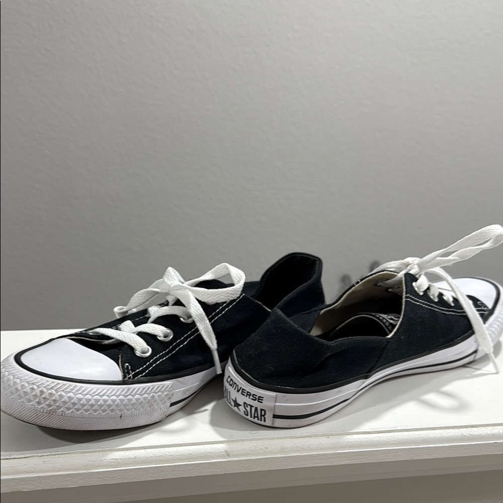 Converse Women’s Black and White Sneakers